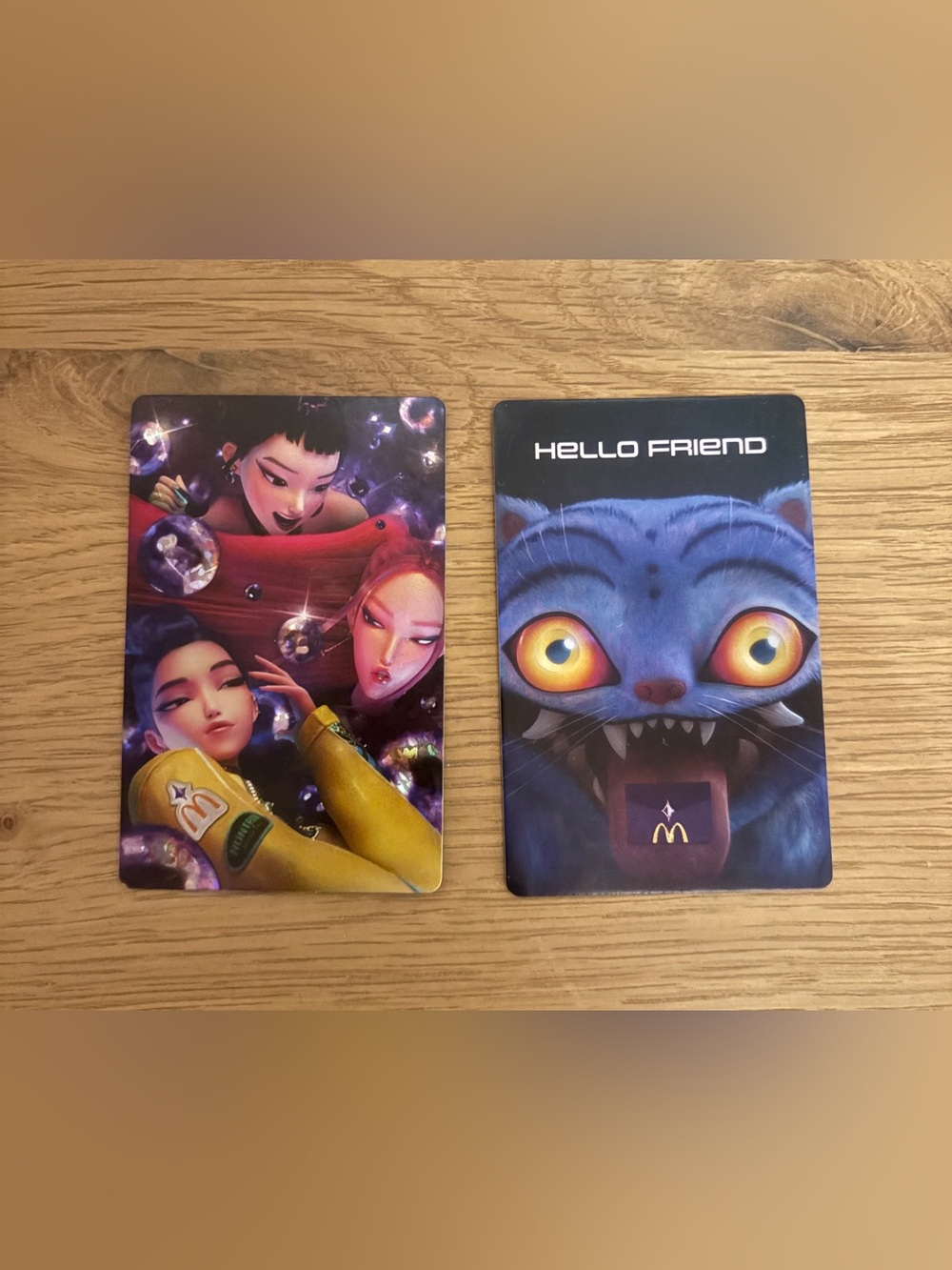 McDonald’s KPOP Demon Hunters Trading Cards